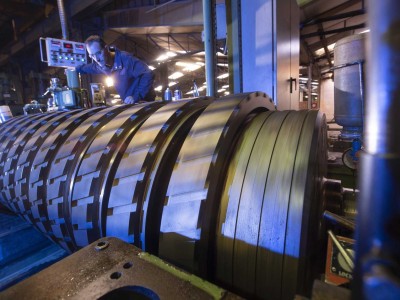 Rectification cylindrique exter grandes capacités
